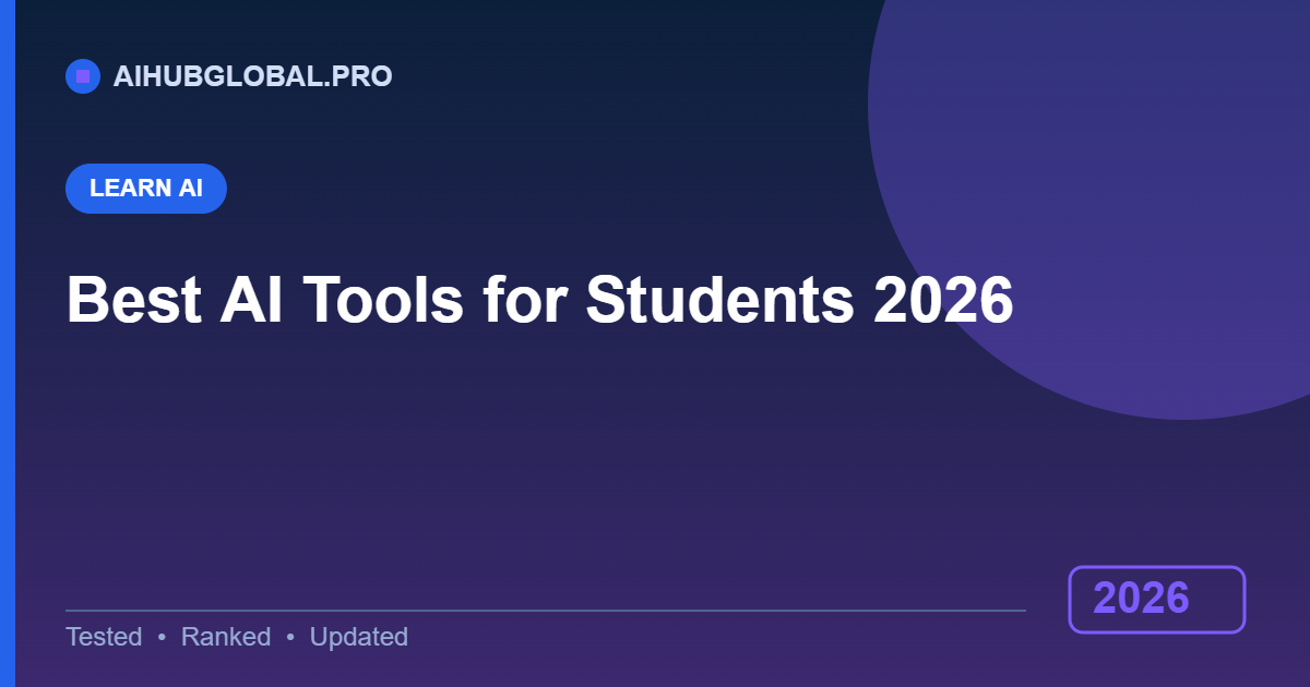 best AI tools for students in 2026