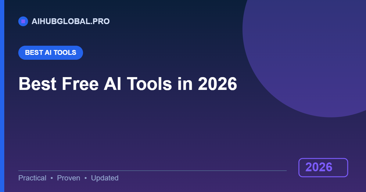 best free AI tools in 2026