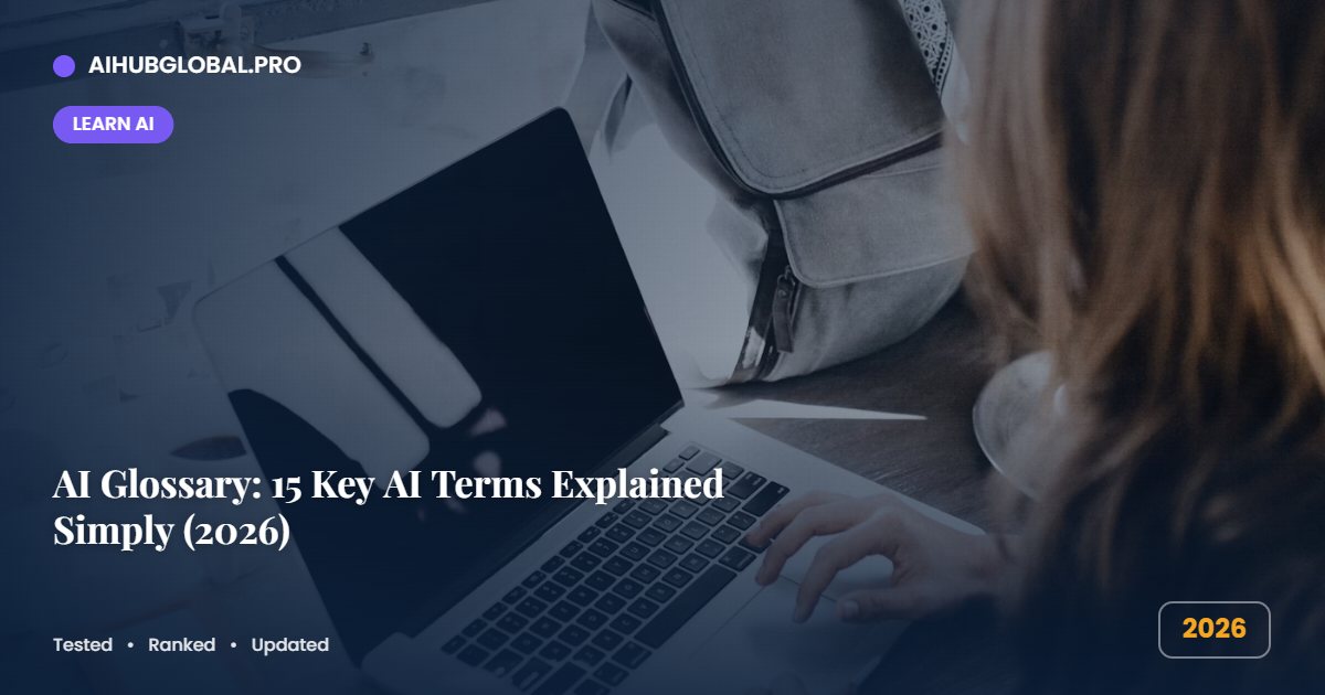 AI Glossary: 15 Key AI Terms Explained Simply (2026)